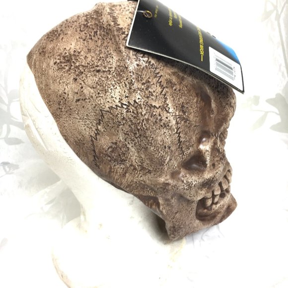 CESAR' Vintage Collectible Halloween Ancient Skull Mask NWT NOS - Picture 5 of 10